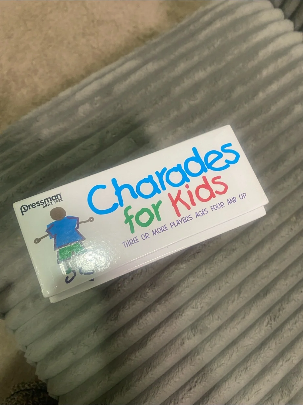 Charades for Kids Game - White Box